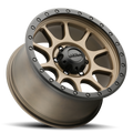 17X9 6-139.7 +01MM SATIN BLACK WITH