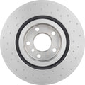 Brembo 11-17 BMW X3/15-18 X4 Rear Premium Xtra Cross Drilled UV Coated Rotor