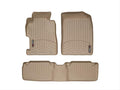 WeatherTech 06-11 Honda Civic Front and Rear Floorliners - Tan