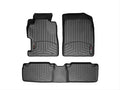 WeatherTech 06-11 Honda Civic Front and Rear Floorliners - Black