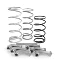 R1 12-18 Ford Focus Front Carbon Coated Brake Rotor Set w/Ceramic Pads and Hardware