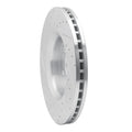 DFC 11-25 Dodge Durango Front Right Drilled & Slotted Silver Brake Rotor
