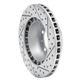 DFC 89-97 Porsche 911 Front Left Drilled & Slotted Geoperformance Rotor