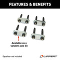 GREASE BOLTS WITH HD SHACKLES