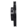 R1 16-21 Mercedes-Benz Metris Front Right Drilled Black Brake Rotor