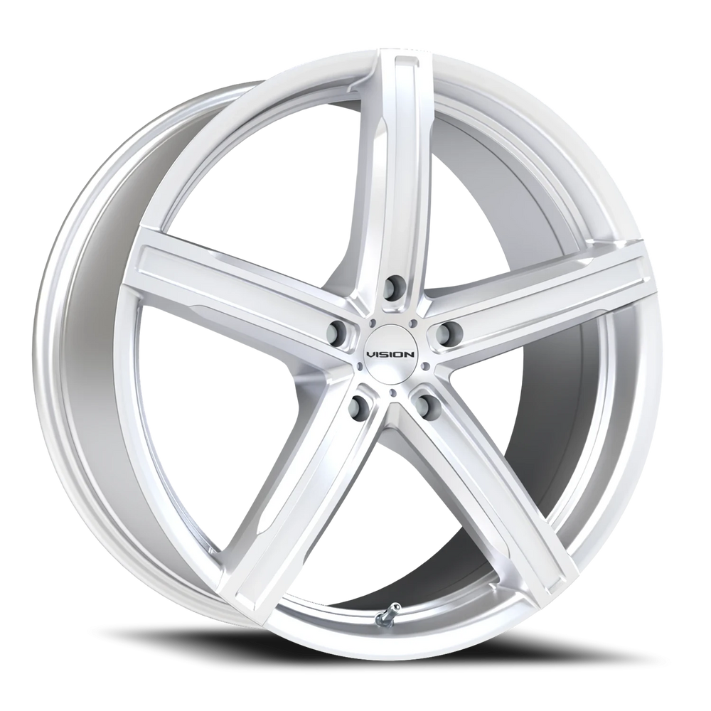 VISION WHEEL silver auto part