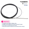 QUICK CONNECT STEERING CABLE 8FT