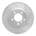 R1 95-02 BMW M3 Left Front Drilled & Slotted Geoperformance Rotor