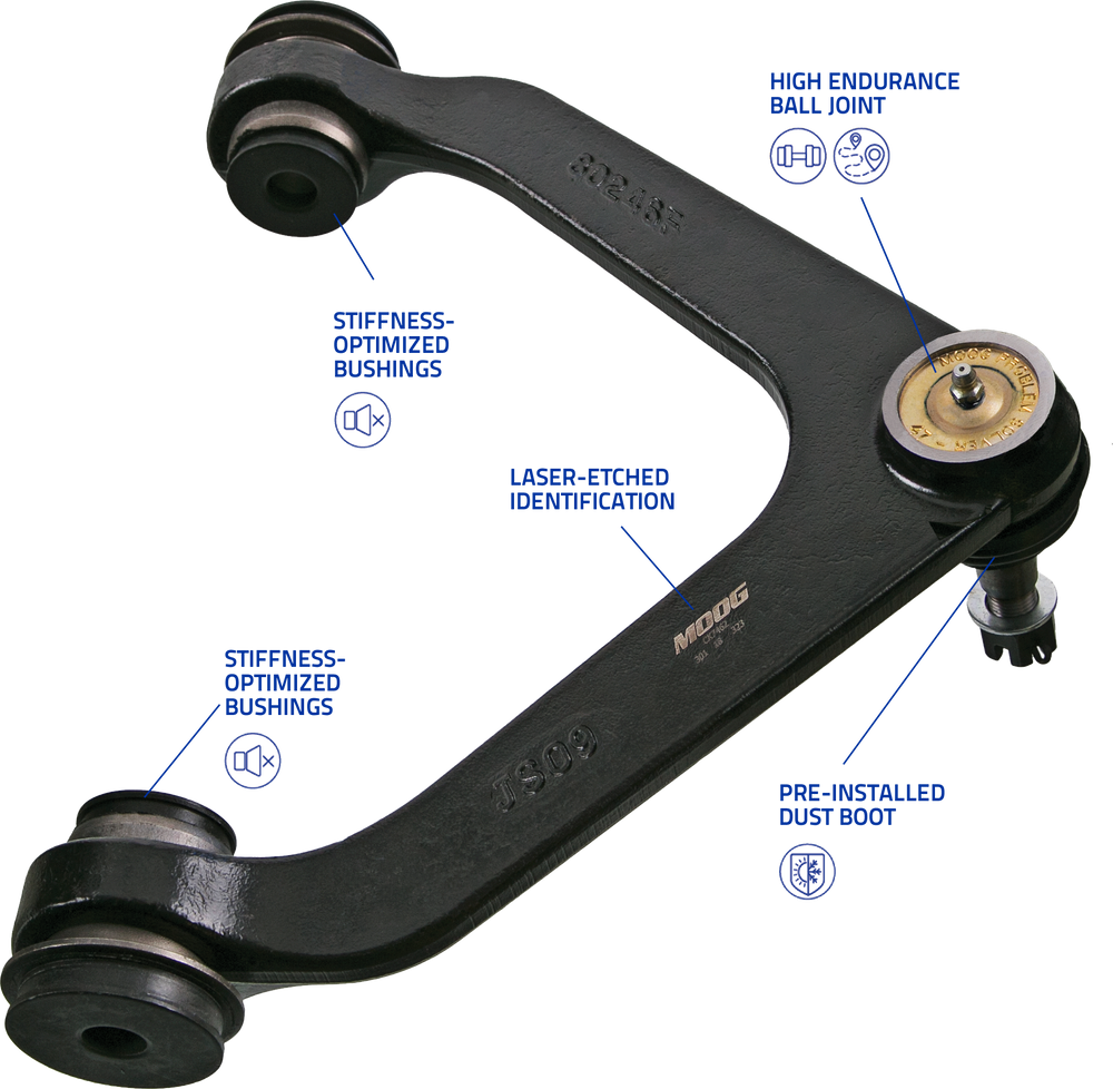 MOOG 02-05 Ford Explorer Rear Left Upper Control Arm