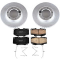 Power Stop 96-97 Lexus LX450 Front Z17 Evolution Geomet Coated Brake Kit