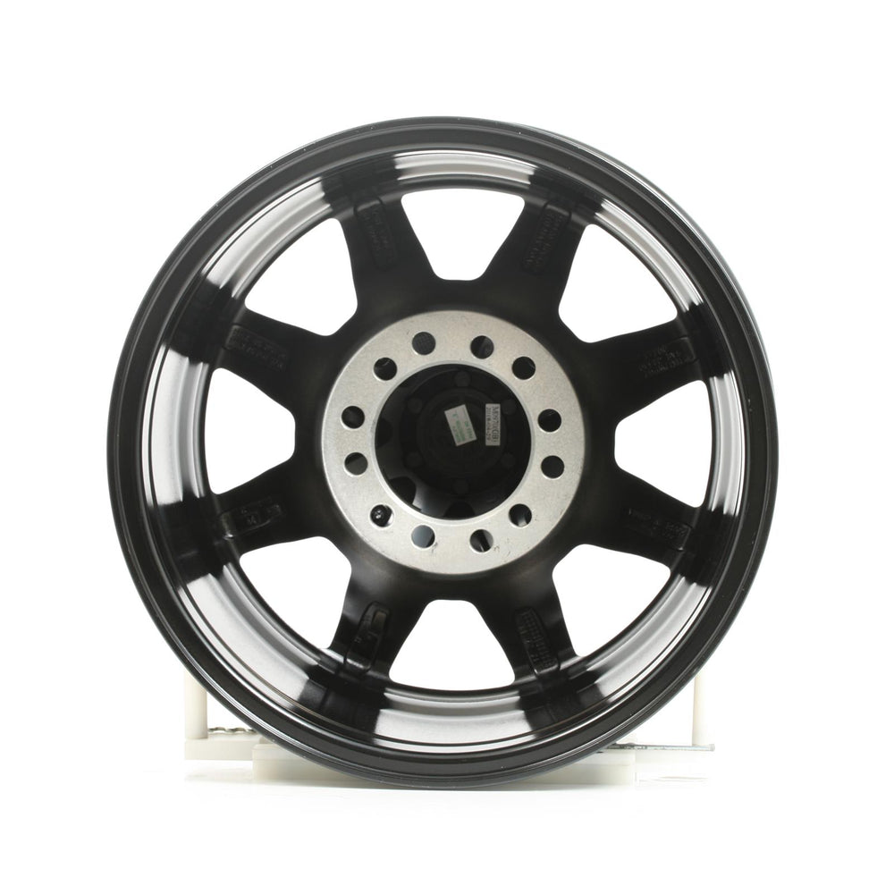 MO970 16X8 6X135/5.5 GLOSS BLACK W/MACHINED FACE (0 mm)