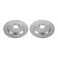 Power Stop 13-14 Ford Mustang Rear Evolution Drilled & Slotted Rotors - Pair