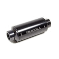 Fragola Fuel Filter -10AN In/Out 40 Micron. Black