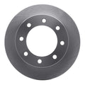 R1 Concepts Brake Rotor Drilled and Slotted Silver Fits Ford Excursion