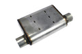 JBA Universal Chambered Style 304SS Muffler 13x9.75x4in 3in Inlet Diameter Offset/Offset