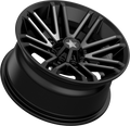 M40 14X7 4X110.00 SATIN BLACK W/ TI