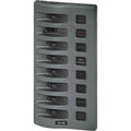 PANEL WD 12VDC FUSED 8POS GRAY