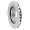 DFC 77-79 American Motors Pacer Front Right Drilled & Slotted Silver Brake Rotor