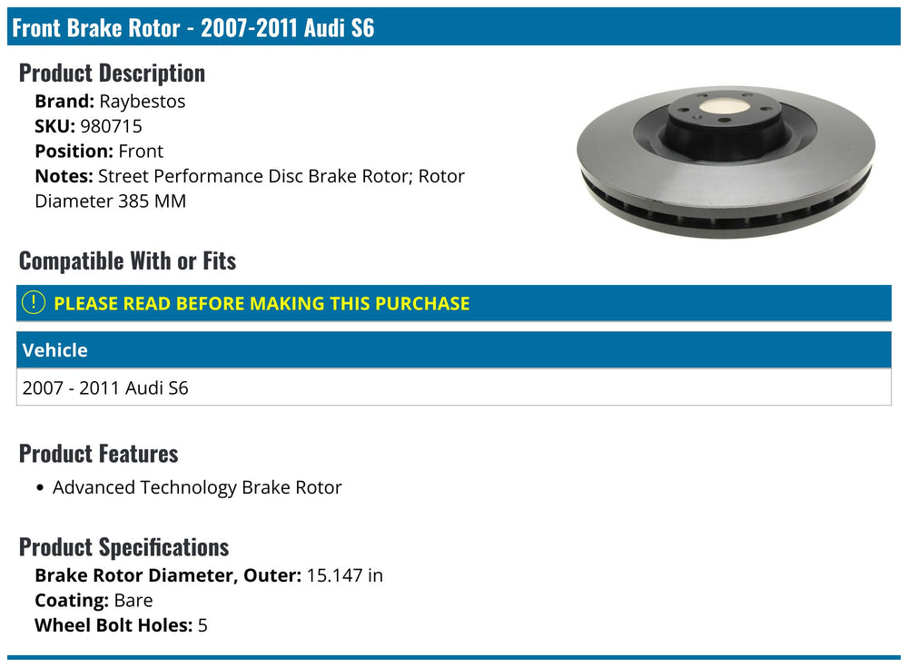 BRAKE ROTOR