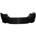 CAPA RR BUMPER COVER W/O DISTANCE SENSORS; PRIME NISSAN ALTIMA 1618