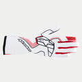 Glove Tech-1 Race V4 White / Red Medium