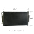 25.5in x 14in Condensor