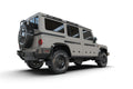 Rally Armor 23-25 Ineos Grenadier Black Mud Flap - Metallic Black Logo