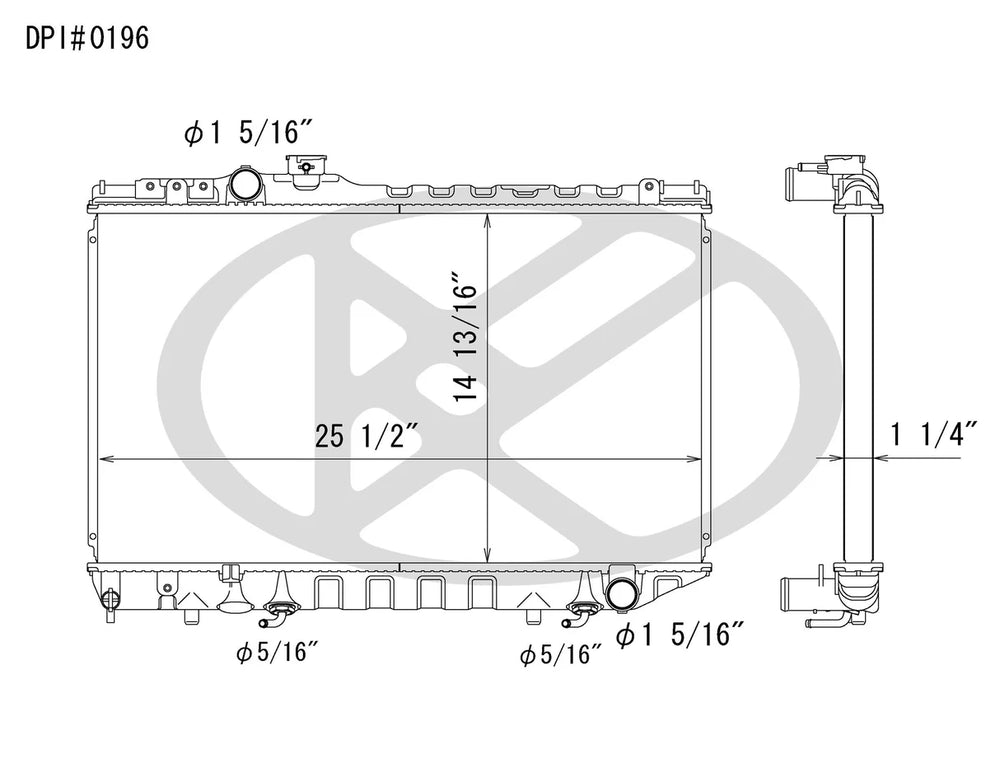 Koyo OEM Replacement 86-92 TY SUPRA 3.0L I6 AT