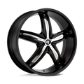 Wheel Pros Helo HE844 18X8 4X100/4.5 G-BLK/CHR 40MM HE84488098340