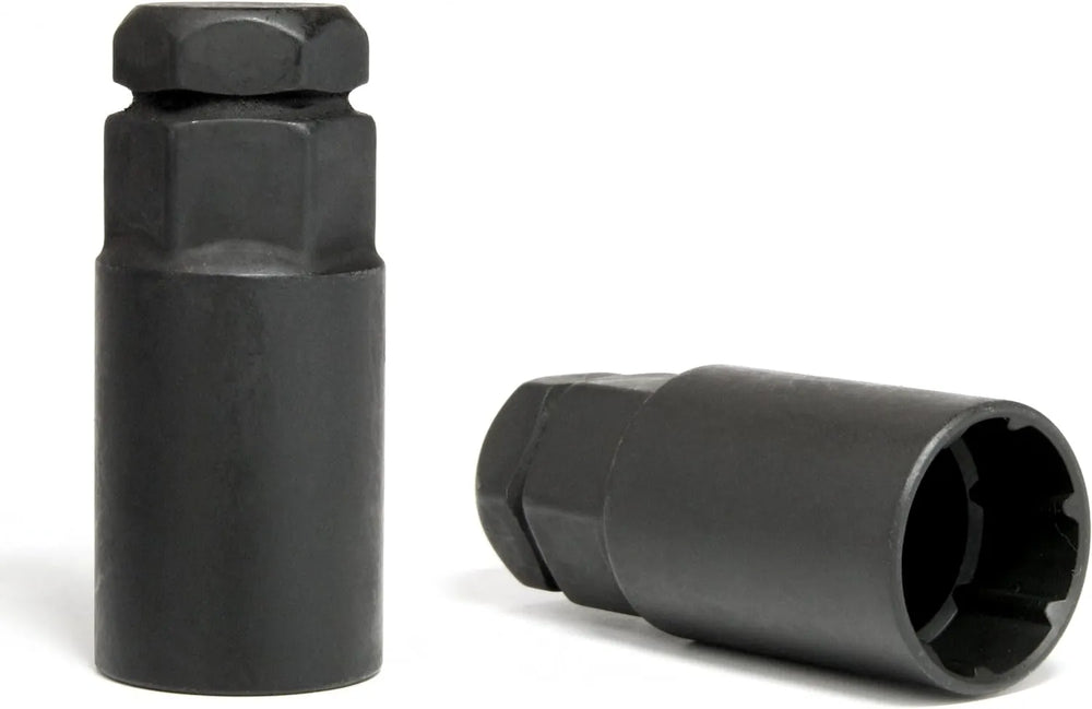 GORILLA SYSTEM DUPLEX ACORN 9/16IN BLACK CHROME