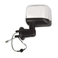 ~(4 lbs. 15X10X7)~ Door Mirror Right Power Heated Chrome Cover 14-14 Wrangler JK