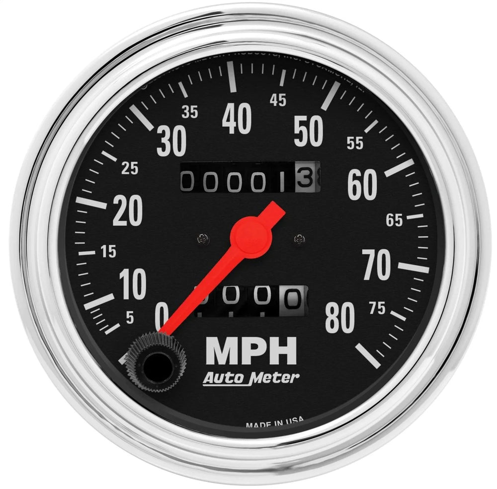 AutoMeter chrome auto part