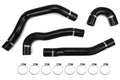 Torque Solution 08-15 Mitsubishi Evolution X Silicone Radiator Hose Kit - Black