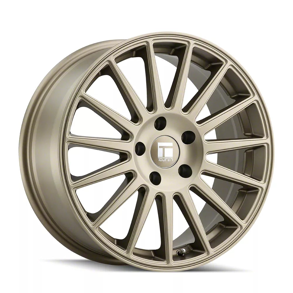 Touren 3292 TR92 22x10.5 / 5x120 BP / 32mm Offset / 72.56mm Hub Matte Gold Wheel