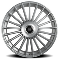 Touren 3610 TR10 22x9 / 5x112/120 BP / 35mm Offset / 74.1mm Hub Satin Silver Machined Wheel