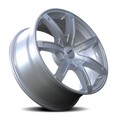 Touren 3265 TR65 20x8.5 / 5x115/139.7 BP / 18mm Offset / 87mm Hub Gloss Silver Wheel