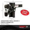 HUSKY 2" PINTLE COMBO KIT
