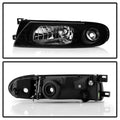 Spyder Nissan Altima 93-97 Crystal Headlights Black HD-YD-NA93-BK
