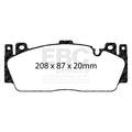 EBC 12-16 BMW M5 (F10) Bluestuff Front Brake Pads