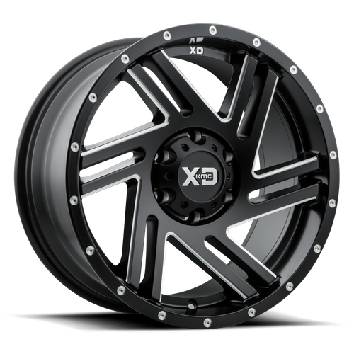 XD835 20X10 8X170 S-BLK MILL -18MM