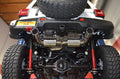 Injen axle-back exhaust detail