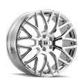 Touren 3276 TR76 20x8.5 / 5x112 BP / 35mm Offset / 66.56mm Hub Chrome Wheel