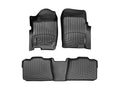 WeatherTech 06-10 Ford Explorer Front and Rear Floorliners - Black