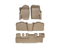 WeatherTech 06-10 Ford Explorer Front and Rear Floorliners - Tan