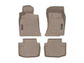 WeatherTech Tan Front and Rear Floorliners Fits -20-19 Cadillac 45497-1-3