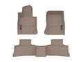WeatherTech Tan Front and Rear Floorliners Fits -23-24 GLC SUV 451812-1-2
