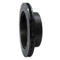 R1 03-05 Chevrolet Silverado 1500 Rear Right Drilled & Slotted Black Brake Rotor