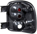 ANZO 1999-2004 Chevrolet Silverado Taillights Black