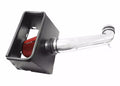 Spectre 03-08 Dodge RAM 1500/2500 V8-4.7/5.7L F/I Air Intake Kit - Clear Anodized w/Red Filter