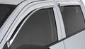 Stampede 1999-2016 Ford F-250 Crew Cab Pickup Tape-Onz Sidewind Deflector 4pc - Chrome